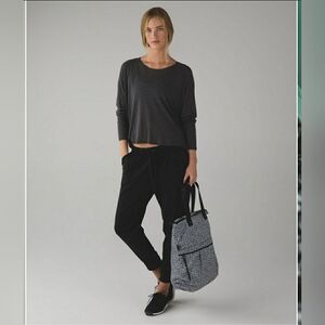 Lululemon Twice As Nice Tote Miss Mosaic Black O/S ( Mint Condition)